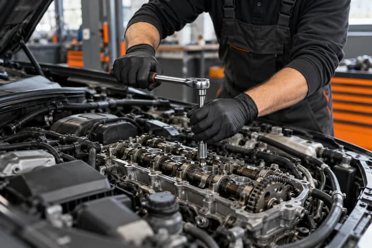Motor ve Mekanik Onarım hizmetini gösteren temsili servis görseli